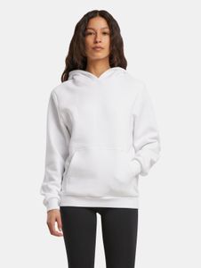 Sudadera con capucha Modern Build Your Brand para mujer, 330 g/m², algodón, blanca