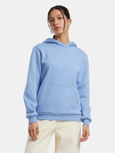 moderner Build Your Brand Damen Hoodie Kapuze 330 g/m² mit Baumwolle Blau