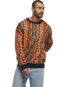 Comfortable Carlo Colucci men's sweatshirt, multicolor