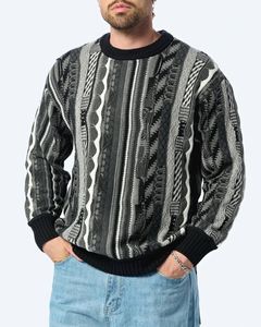 Sweat-shirt décontracté Carlo Colucci pour homme, en coton noir