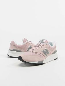 Zapatillas modernas New Balance para mujer, malla rosa antiguo