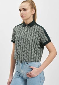 modern Lacoste women's polo shirt green