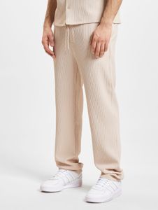 stylische DEF Herren Jeans Stretch Kordelzug Beige