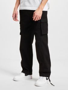 lässige DEF Herren Jeans Taschen Straight Fit mit Baumwolle Schwarz