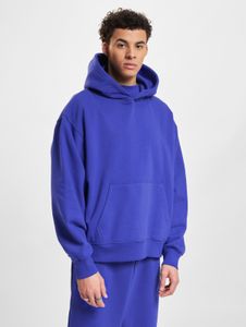bequemer DEF Herren Hoodie Taschen Kapuze 360 g/m² mit Baumwolle Blau