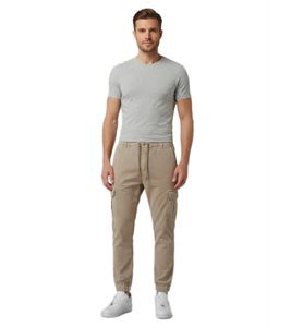 bequeme DEF Herren Jeans Taschen mit Baumwolle Beige