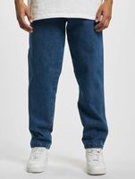 bequeme DEF Herren Jeans aus reiner Baumwolle Alltags-Hose Blau