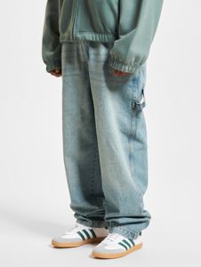 Pantalones vaqueros casuales DEF para hombre con algodón, color azul.