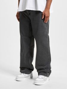 Stylish DEF men's jeans with zipper pockets, cotton, grey