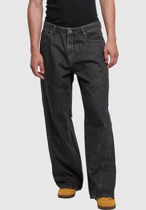 Pantalones vaqueros casuales DEF para hombre con bolsillos, 12 g/m², algodón, gris.