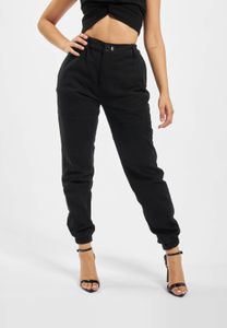 bequeme DEF Damen Jeans Stretch Taschen mit Baumwolle Schwarz