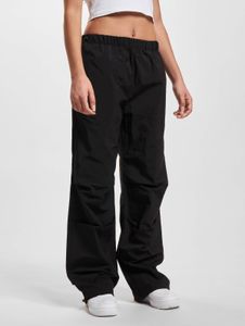 bequeme DEF Damen Jeans Kordelzug Taschen Schwarz