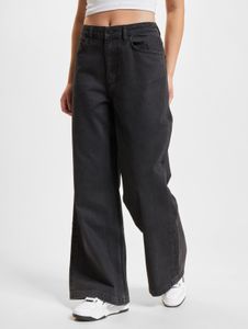Casual DEF women's jeans with cotton, black