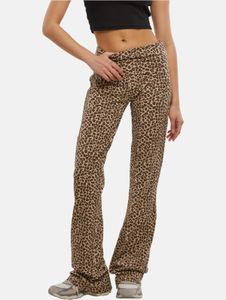 vielseitige DEF Damen Hose Stretch mit Baumwolle Beige