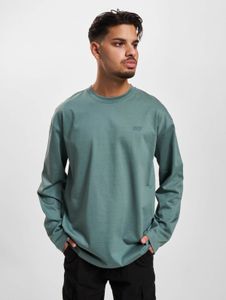 Cómoda camiseta DEF para hombre, de algodón, color verde.