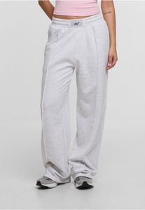 Pantaloni da donna DEF moderni con tasche, in cotone, grigi