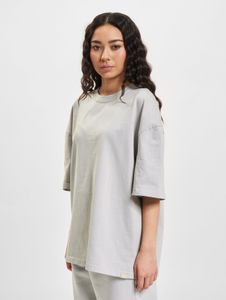 T-shirt oversize en coton gris pour femme DEF, style sportif