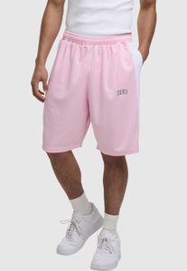 Casual DEF Men's Shorts with Drawstring and Pockets, Pink