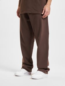 Pantalones vaqueros casuales DEF para hombre con bolsillos con cordón ajustable, de algodón, color marrón.
