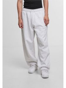 Pantalon DEF pour homme, polyvalent, avec cordon de serrage et poches, en coton gris