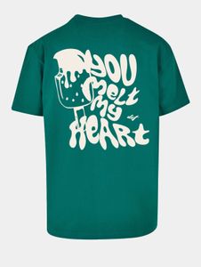 T-shirt homme DEF sport 240 g/m² en coton vert
