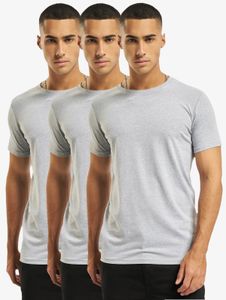 sporty DEF men's T-shirt, stretch 180 g/m², cotton, grey