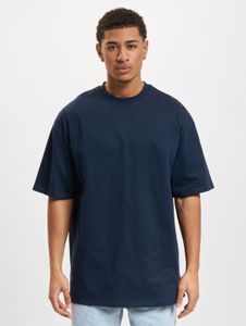 sportliches DEF Herren T-Shirt Oversize mit Baumwolle Blau
