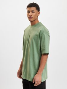 modernes DEF Herren T-Shirt Oversize mit Baumwolle Grün