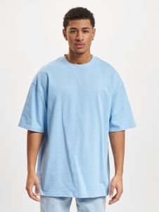 sportliches DEF Herren T-Shirt Oversize mit Baumwolle Blau