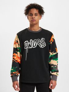 modernes Dangerous DNGRS Herren Sweatshirt 300 g/m² mit Baumwolle Schwarz