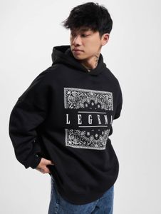 weicher Dangerous DNGRS Herren Hoodie Kapuze mit Baumwolle Schwarz