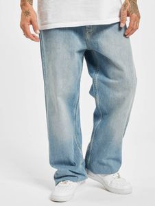 Pantalones vaqueros Casual Dangerous DNGRS para hombre con bolsillos con cremallera, de algodón, color azul.