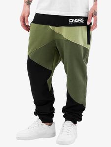 Jean homme moderne Dangerous DNGRS avec poches à cordon, coton, vert olive/noir