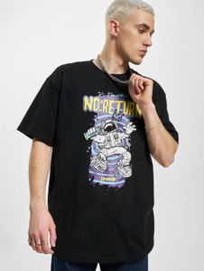 Camiseta cómoda para hombre Dangerous DNGRS de algodón, color negro.
