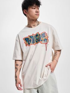 Camiseta deportiva para hombre DNGRS de la marca Dangerous, confeccionada en algodón, color beige.