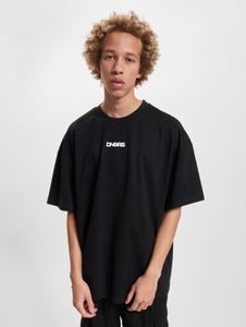 bequemes Dangerous DNGRS Herren T-Shirt Oversize mit Baumwolle Schwarz