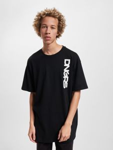 modernes Dangerous DNGRS Herren T-Shirt Oversize mit Baumwolle Schwarz