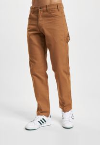 moderne Dickies Herren Jeans Straight Fit mit Baumwolle Braun
