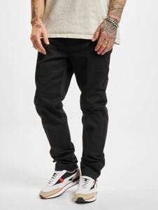 Modern Dickies men's jeans with zippers and pockets, black