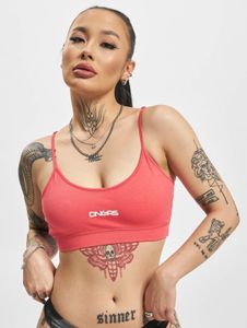 Sujetador elástico para mujer Modern Dangerous DNGRS con algodón, color rosa.