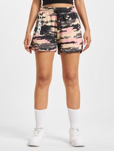 Pantalones cortos ligeros Dangerous DNGRS para mujer con bolsillos, algodón de 280 g/m², camuflaje.