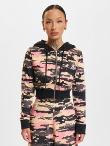 weicher Dangerous DNGRS Damen Hoodie Reißverschluss Kapuze 280 g/m² mit Baumwolle Camouflage