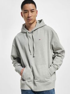 weicher Tommy Jeans Herren Hoodie mit Baumwolle Grau