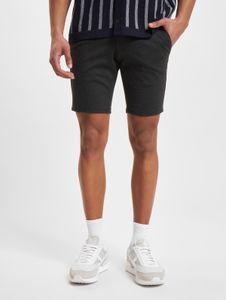 lässige Denim Project Herren Shorts Stretch Schwarz