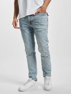 stylische Denim Project Herren Jeans Slim Fit Stretch Reißverschluss mit Baumwolle Blau
