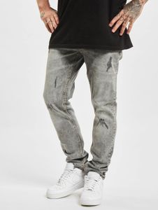 Comfortable Denim Project men's slim fit stretch jeans with cotton, grey