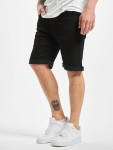 lässige Denim Project Herren Shorts Stretch mit Baumwolle Schwarz