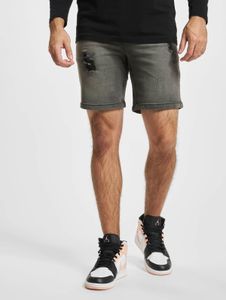 bequeme Denim Project Herren Jeans Stretch Reißverschluss Taschen mit Baumwolle Grau