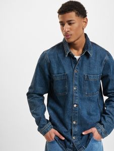 lässiges Denim Project Herren Polo-Shirt mit Baumwolle Blau