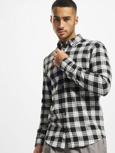 Modern Denim Project Men's Polo Shirt with Cotton Black/White